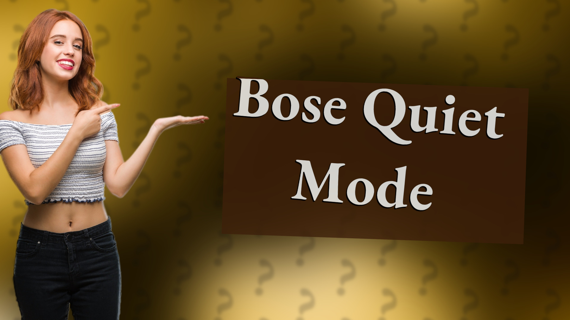 Bose Quiet Mode