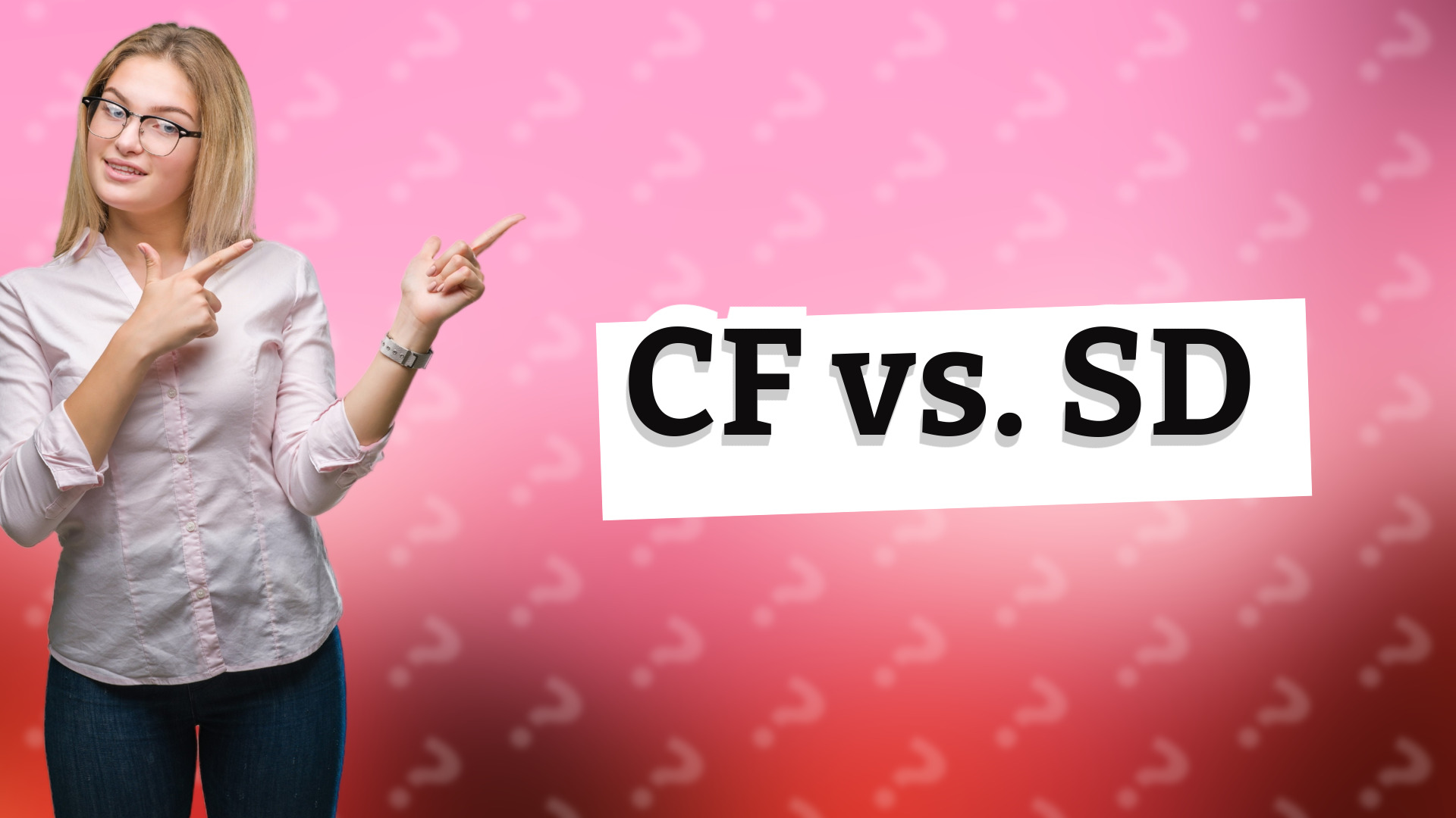CF vs. SD