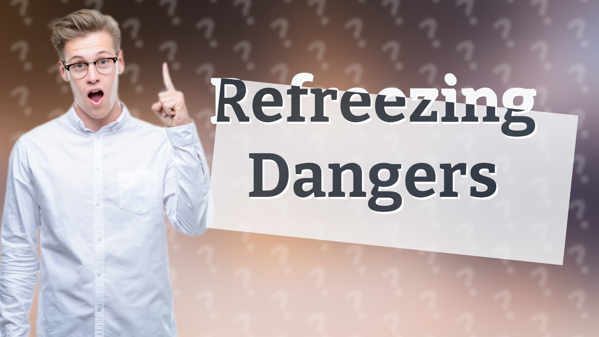 Refreezing Dangers