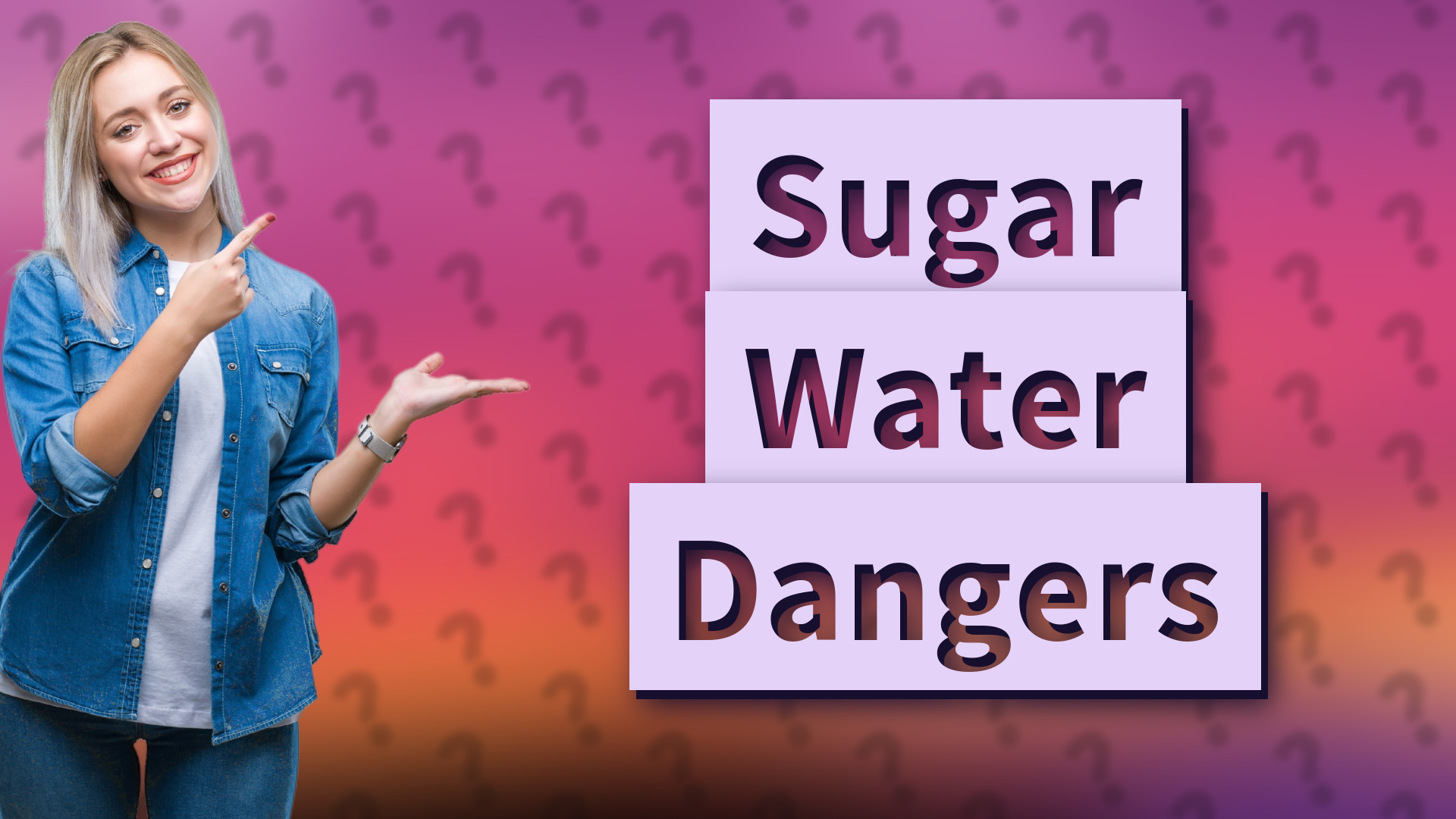 Sugar Water Dangers