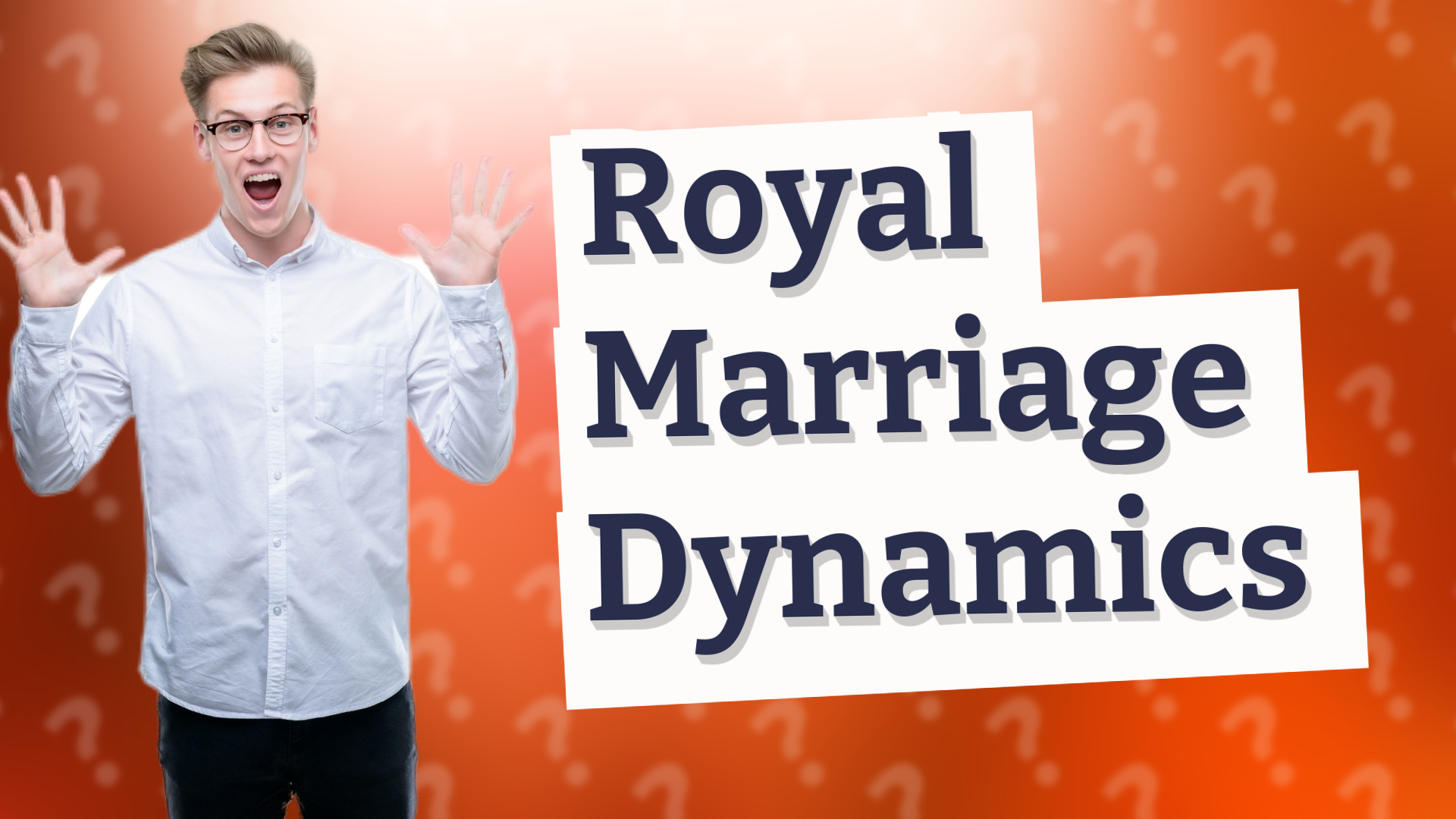 Royal Marriage Dynamics