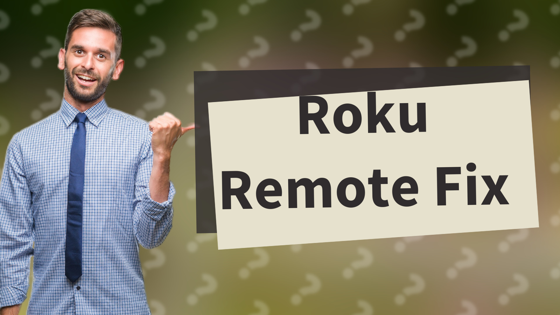 Roku Remote Fix
