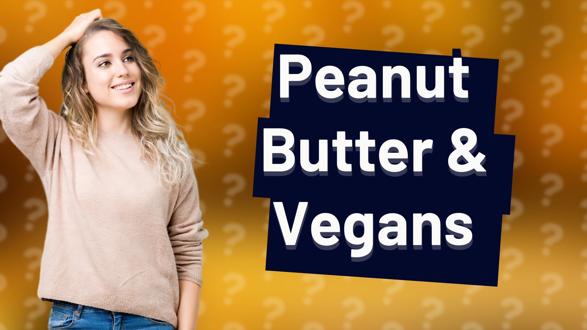 Peanut Butter & Vegans