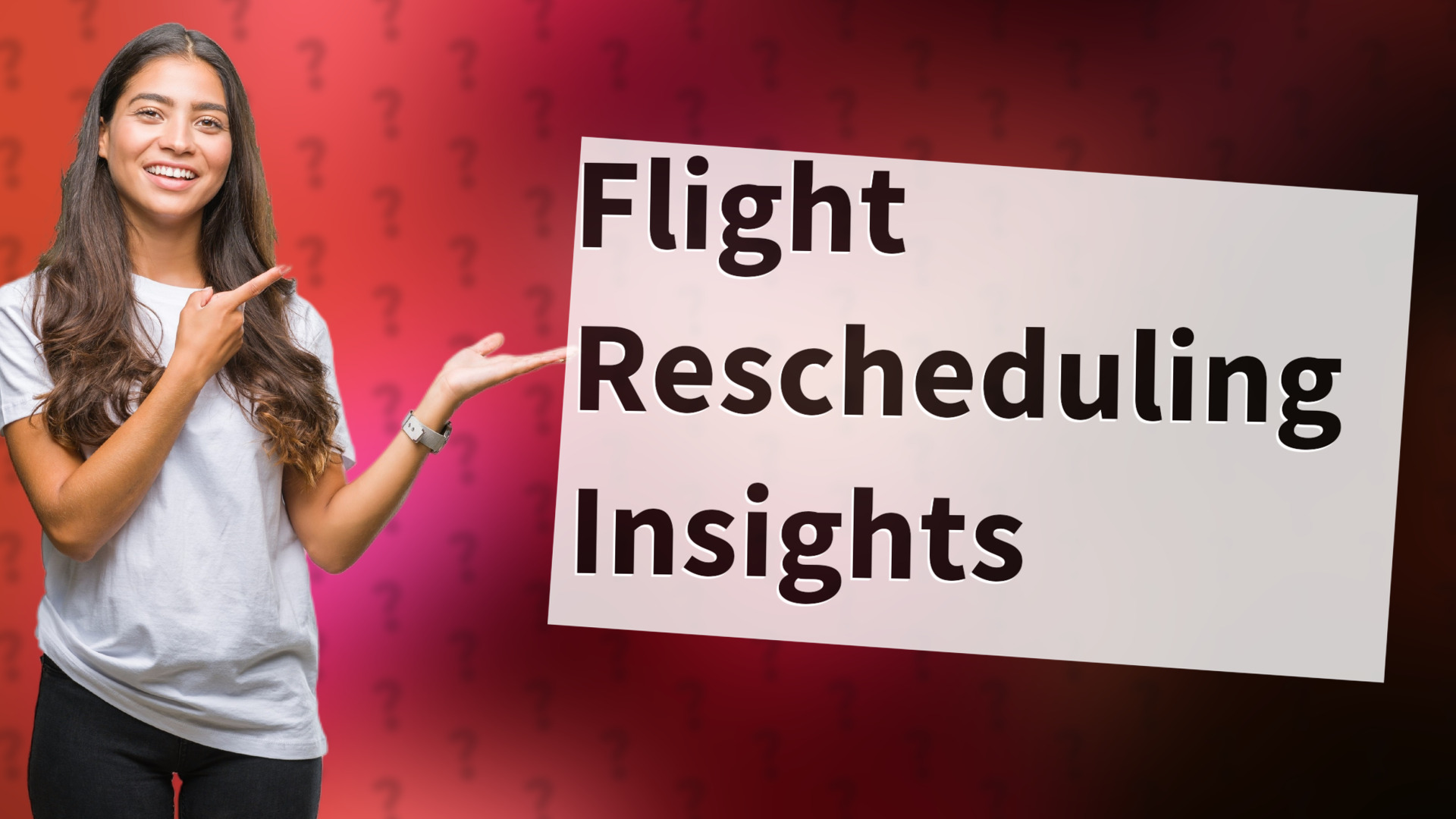 Flight Rescheduling Insights