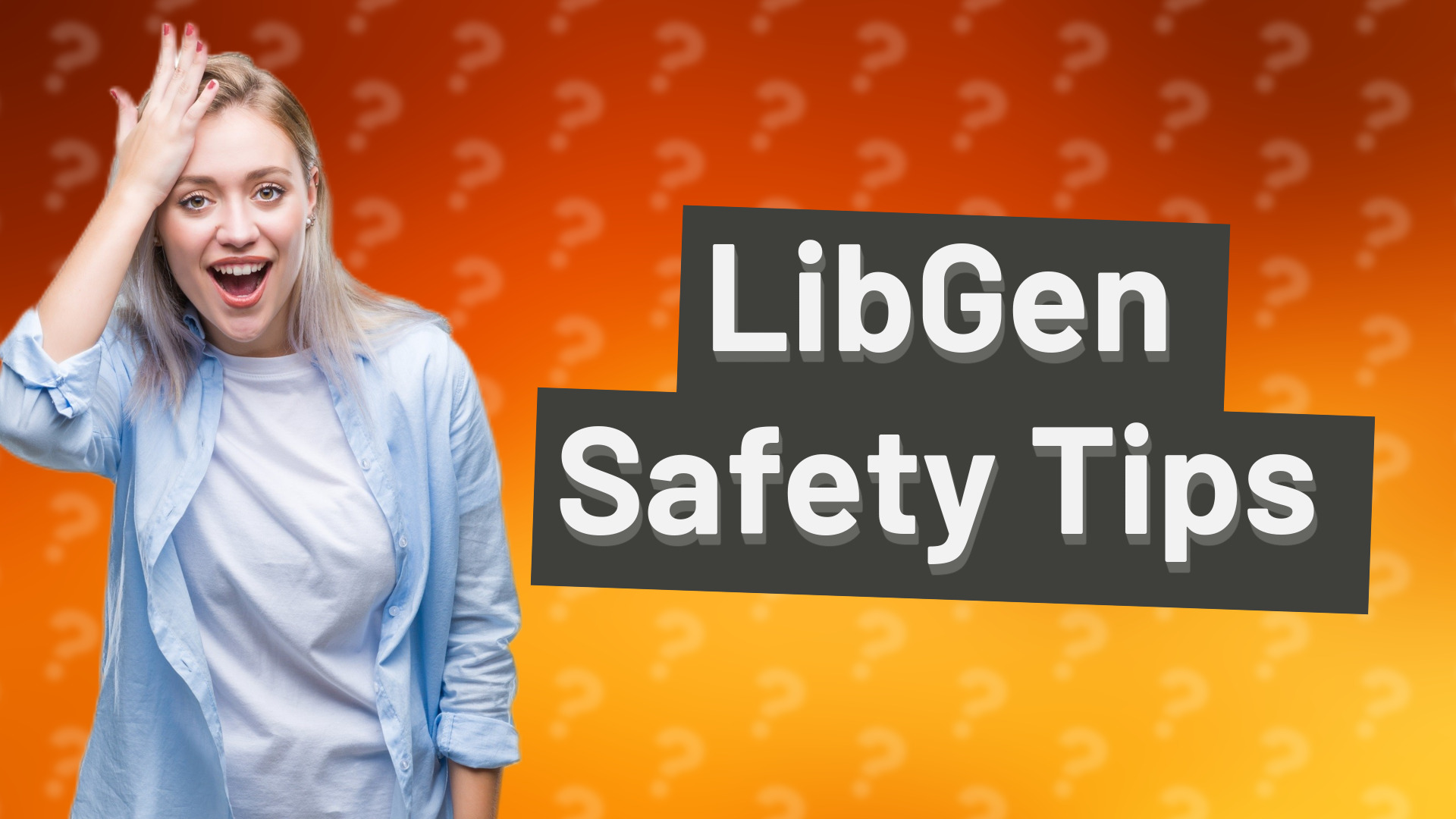 LibGen Safety Tips