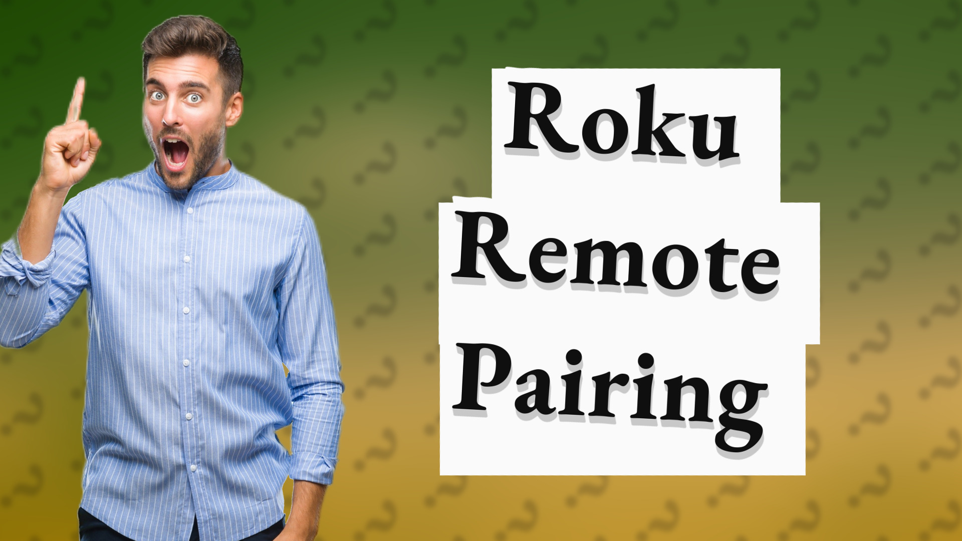 Roku Remote Pairing