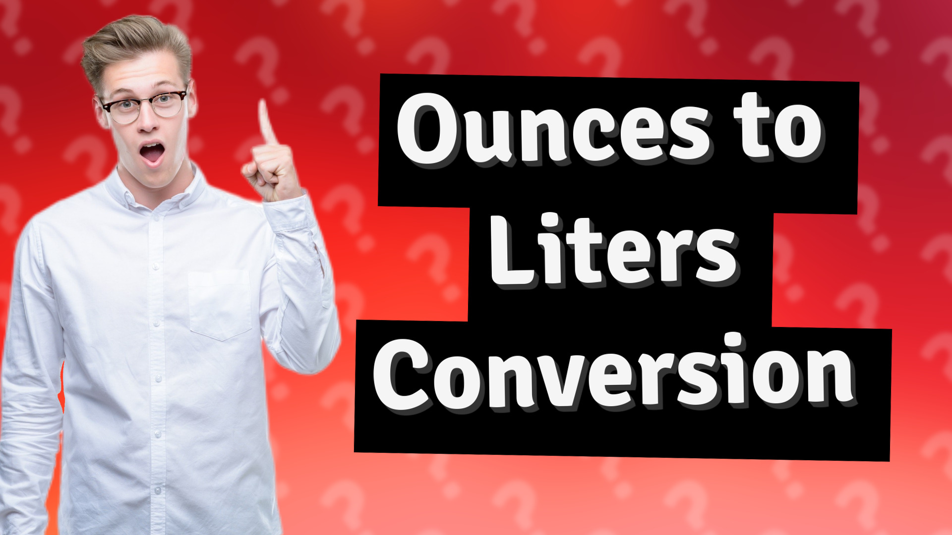 Ounces to Liters Conversion