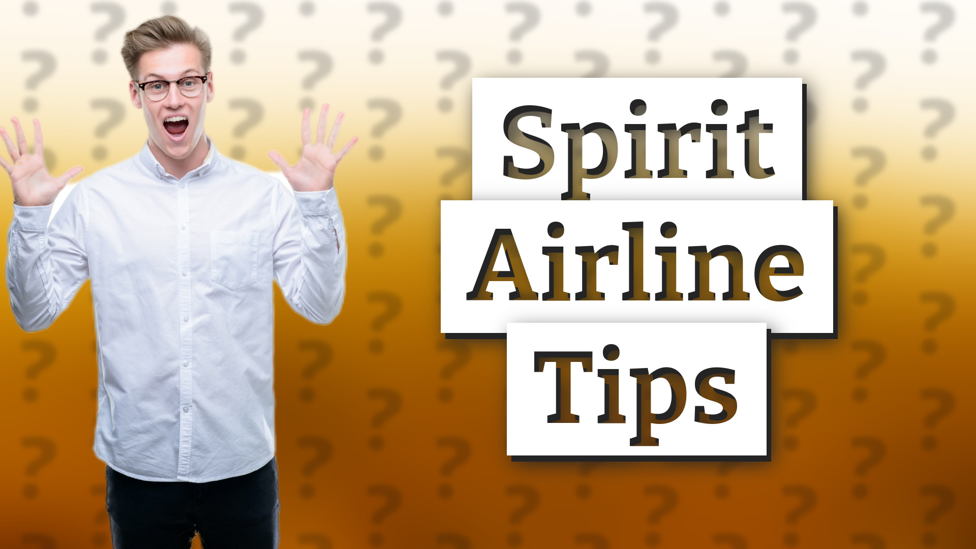 Spirit Airline Tips