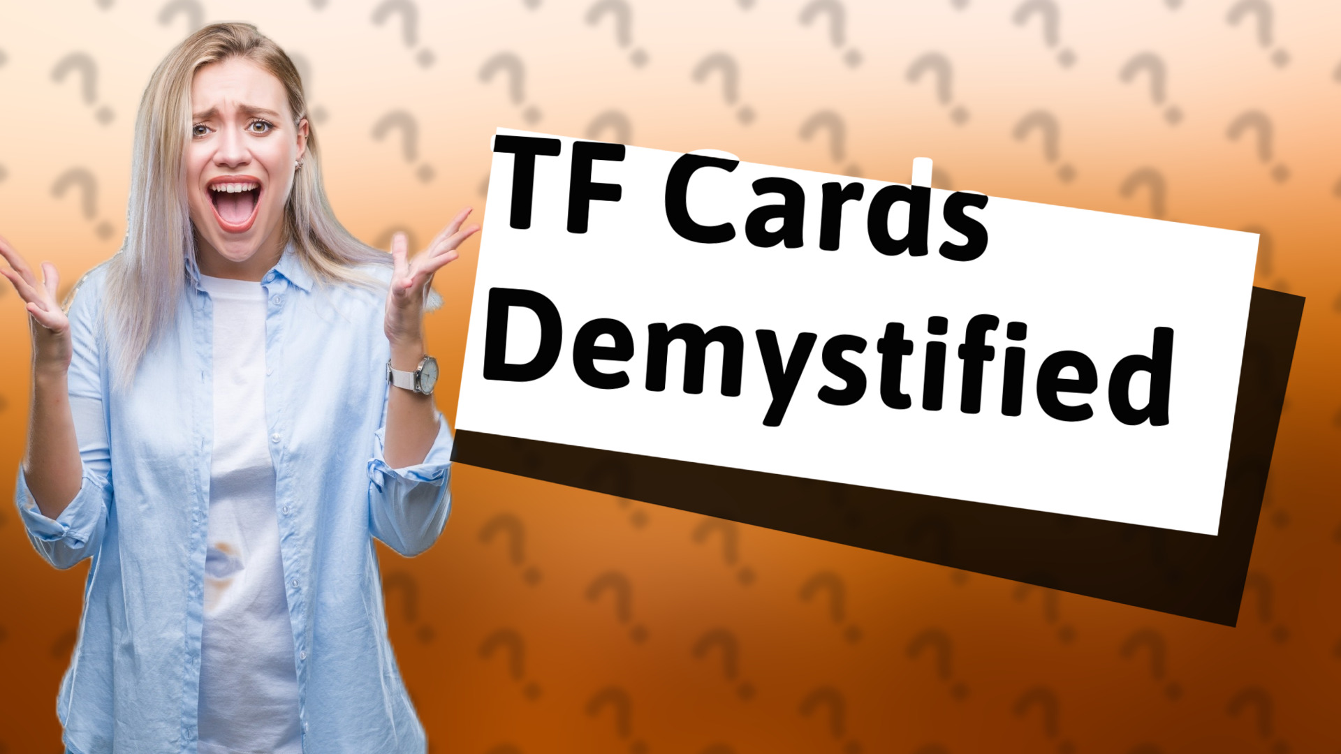 TF Cards Demystified