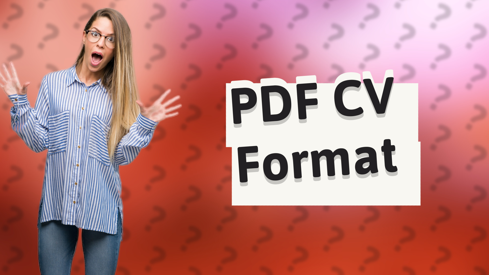 PDF CV Format