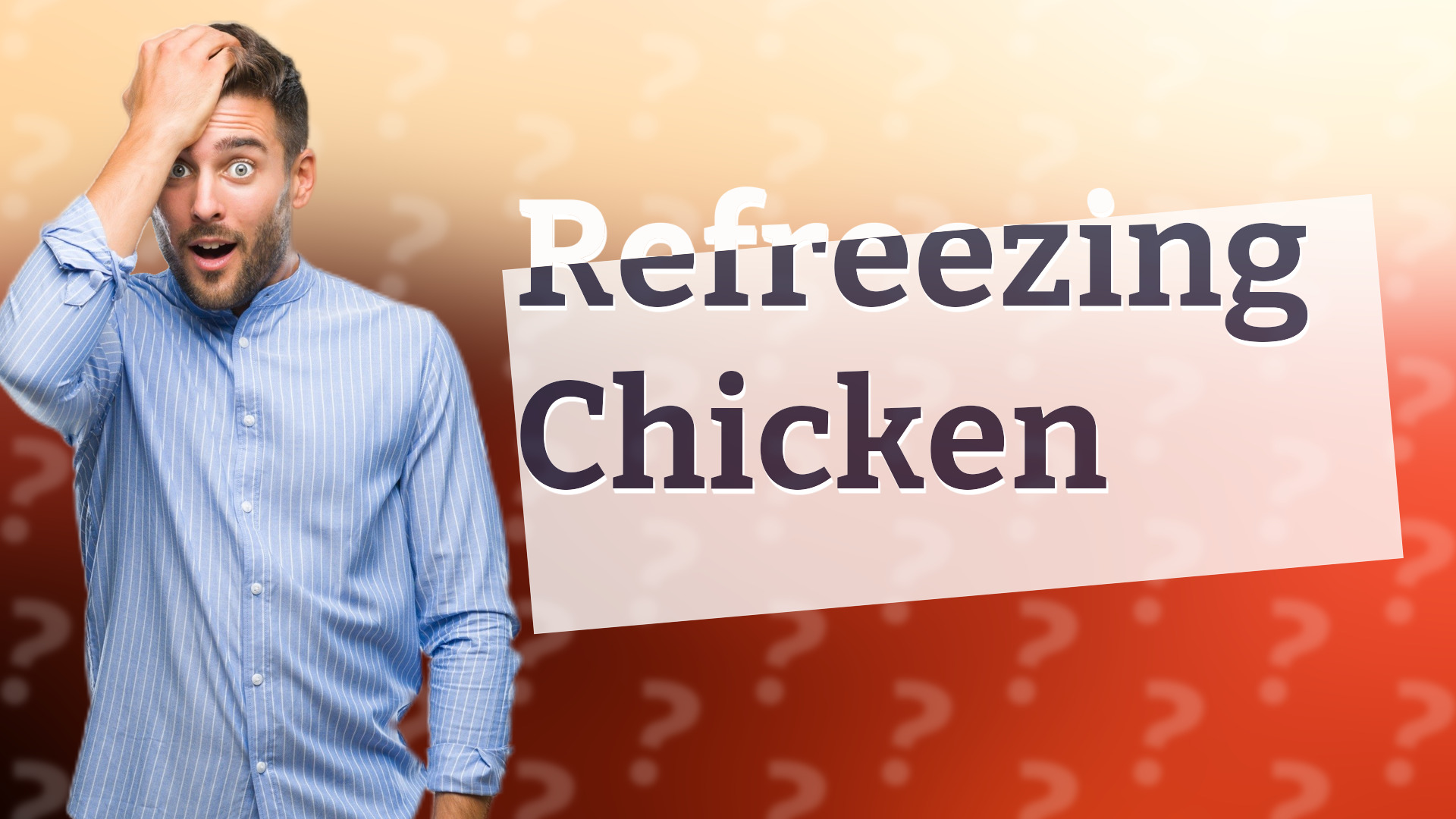 Refreezing Chicken