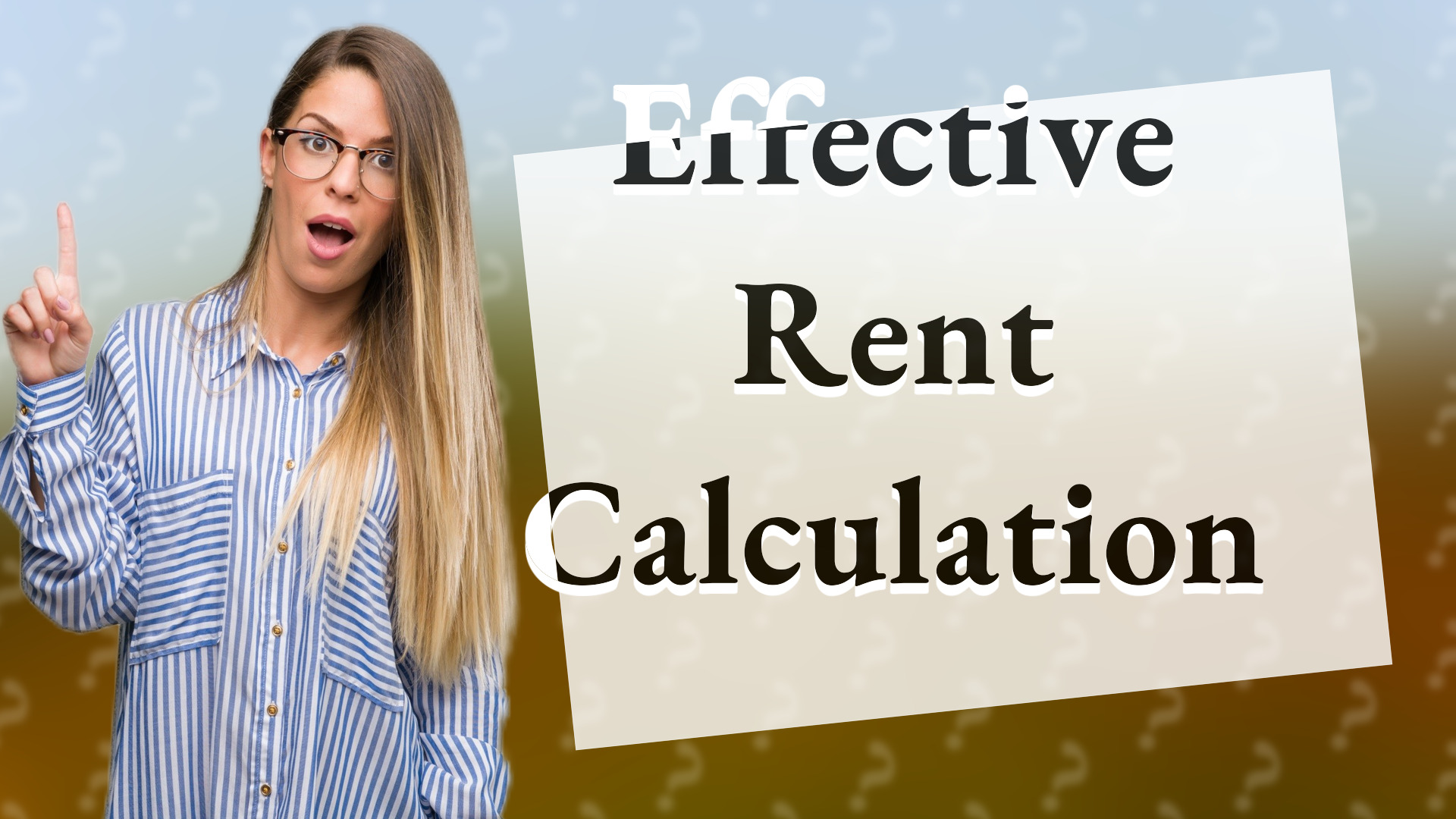 Effective Rent Calculation