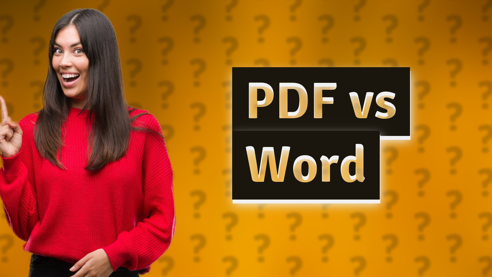 PDF vs Word