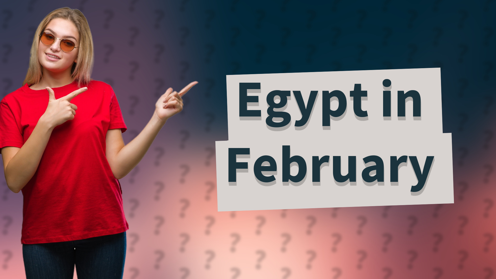 Egypt in February