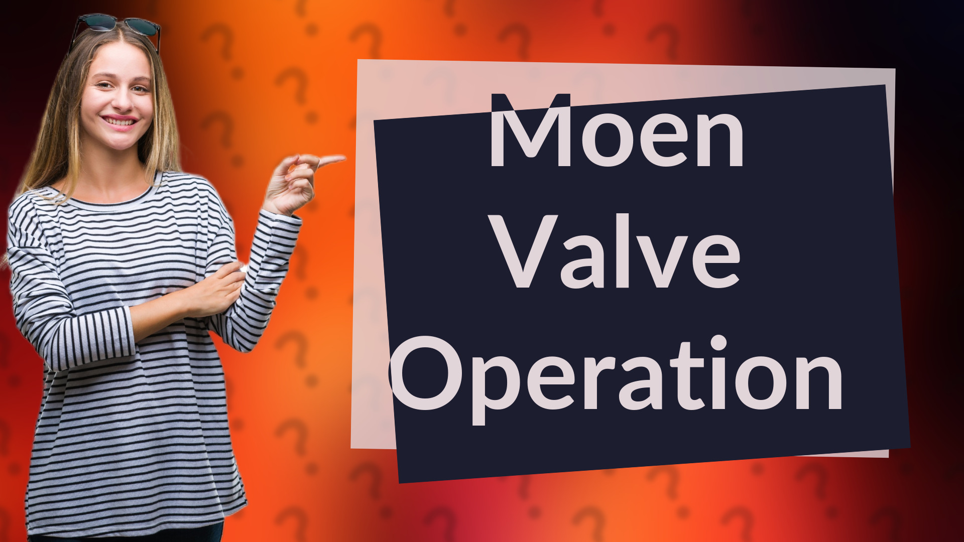 Moen Valve Operation