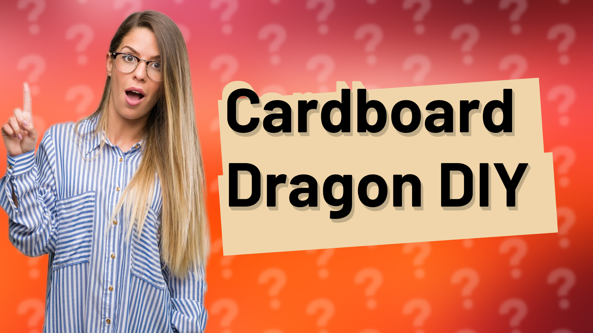 Cardboard Dragon DIY