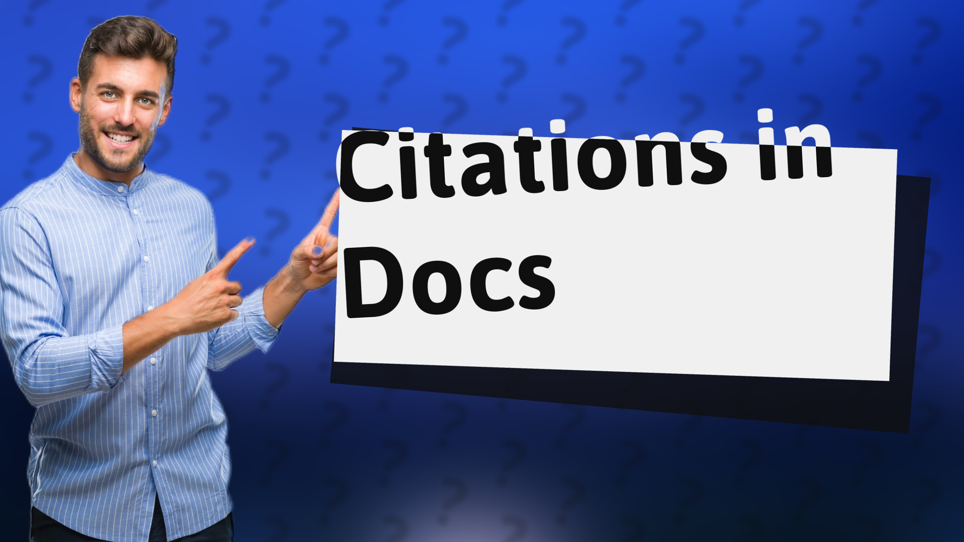 Citations in Docs