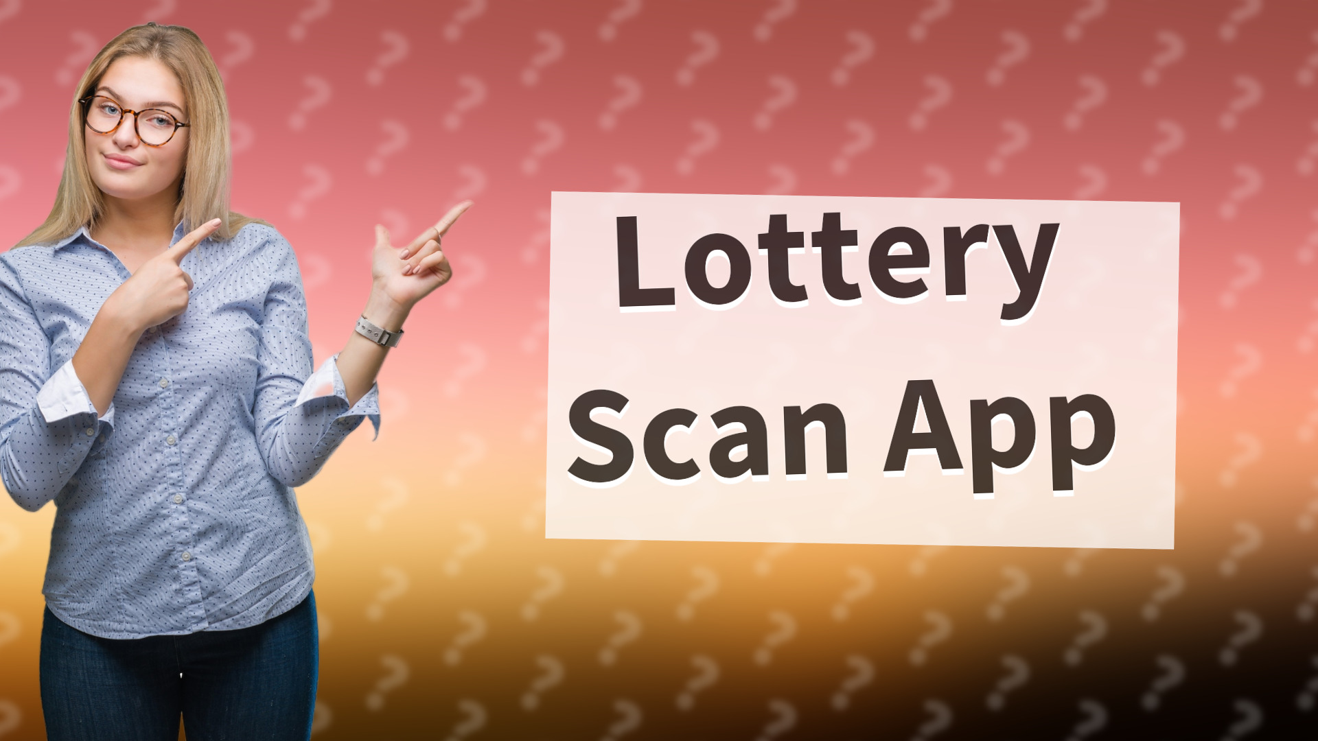 Lottery Scan App