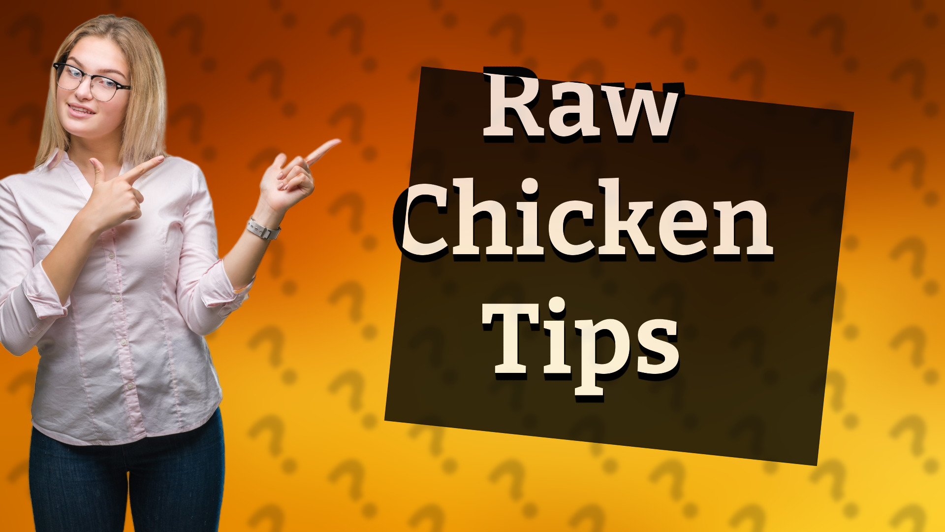 Raw Chicken Tips