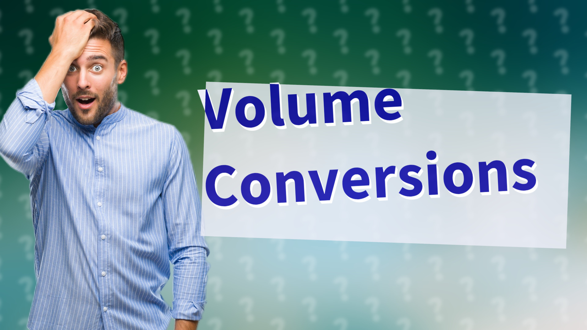 Volume Conversions