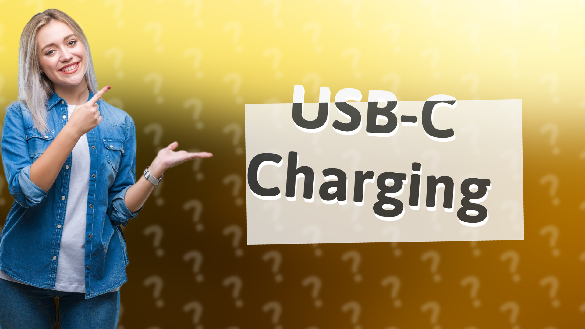 USB-C Charging