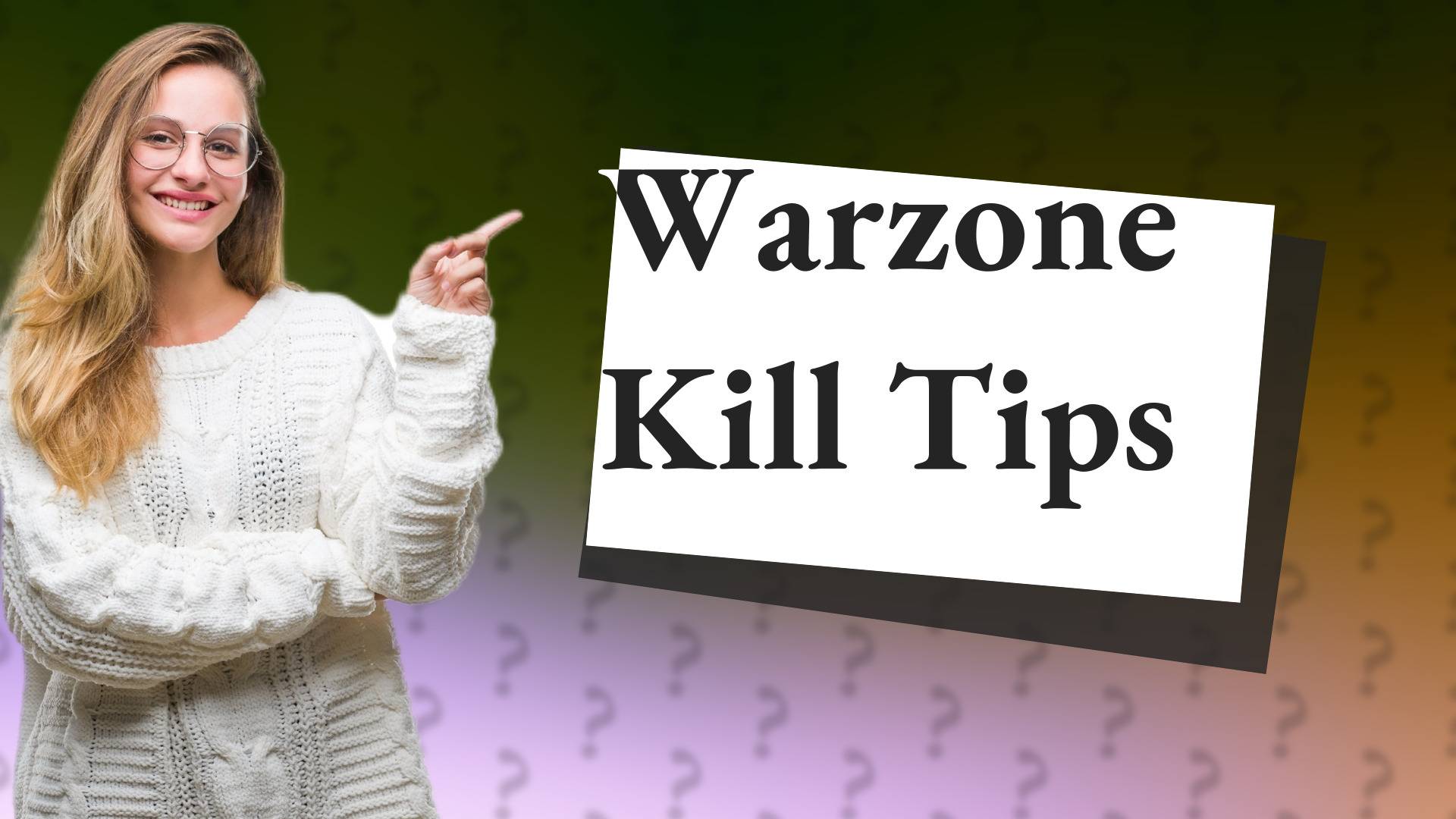 Warzone Kill Tips