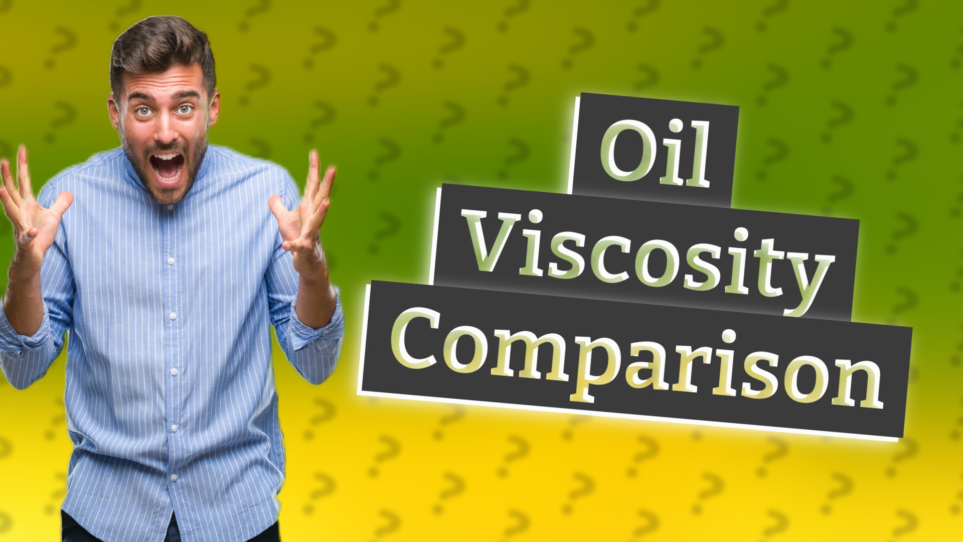 Oil Viscosity Comparison