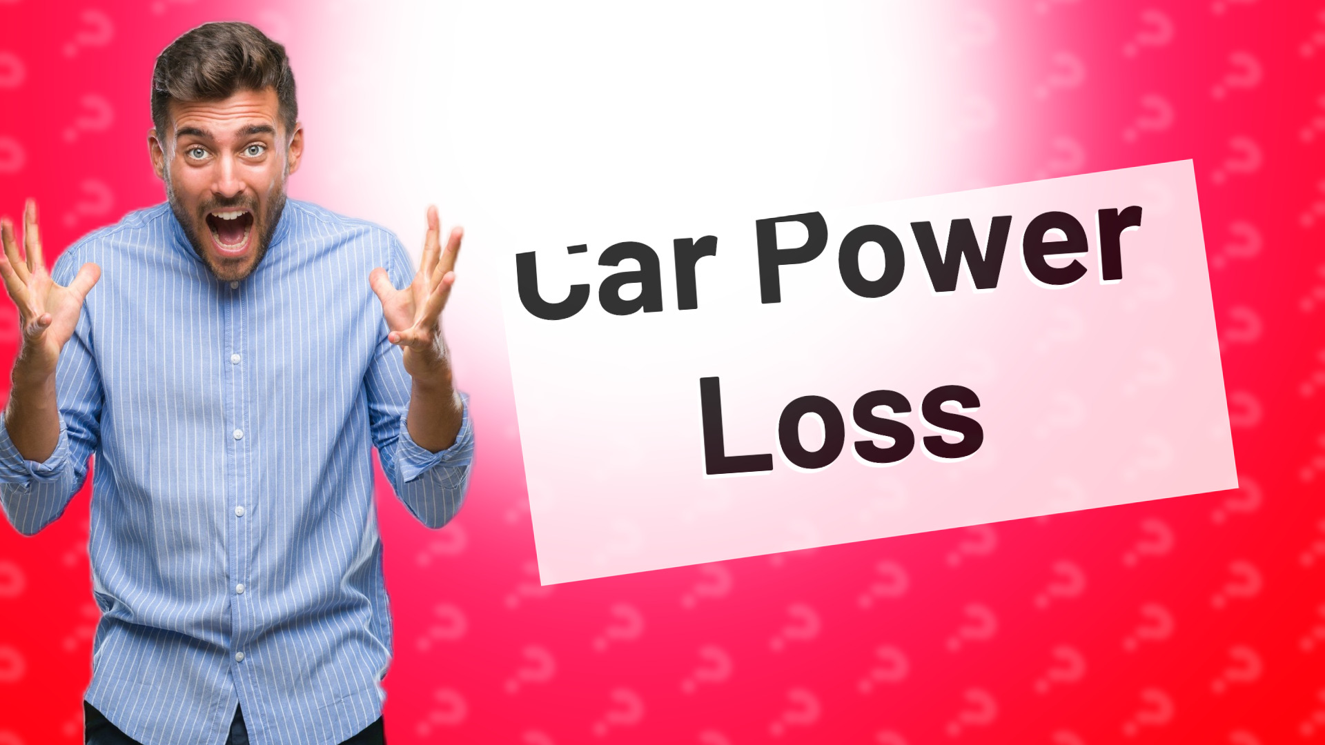 Car Power Loss