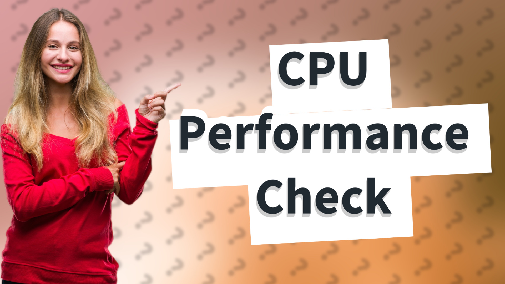 CPU Performance Check