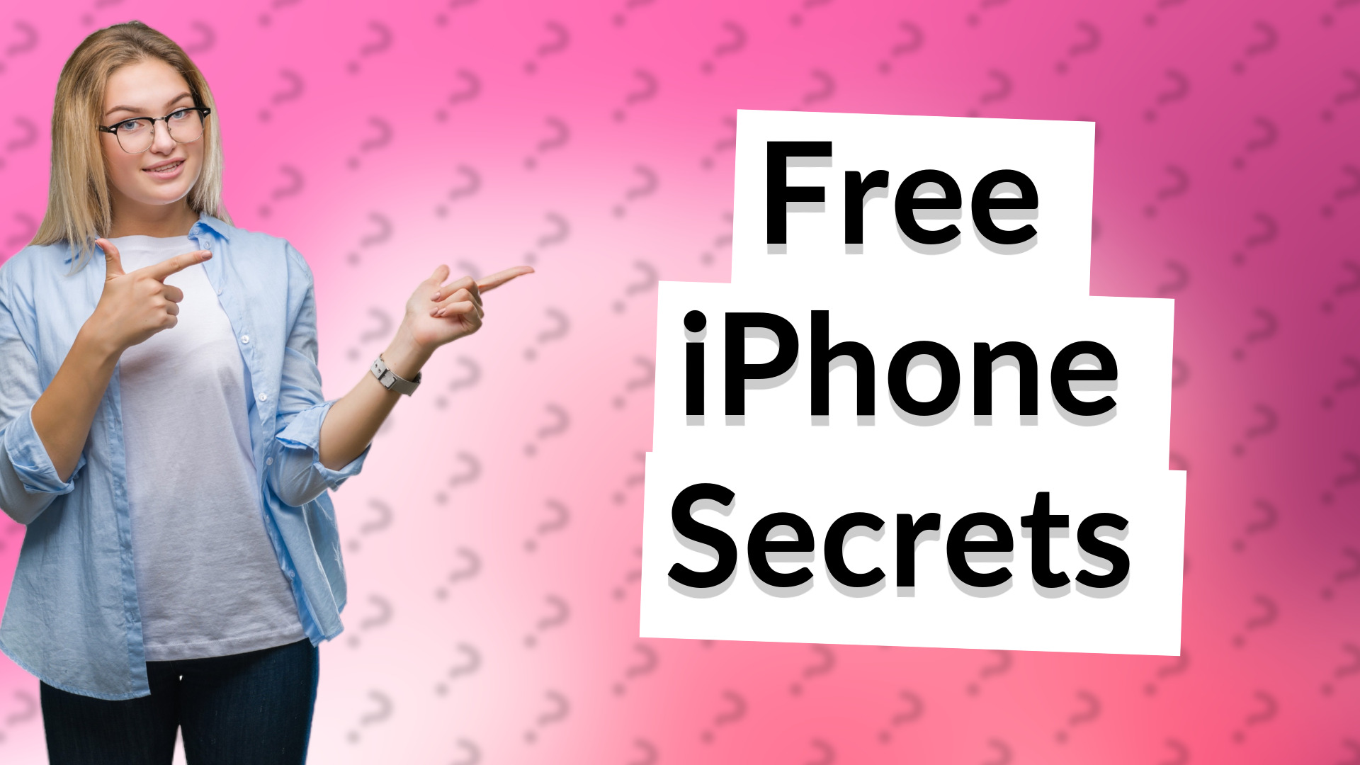 Free iPhone Secrets
