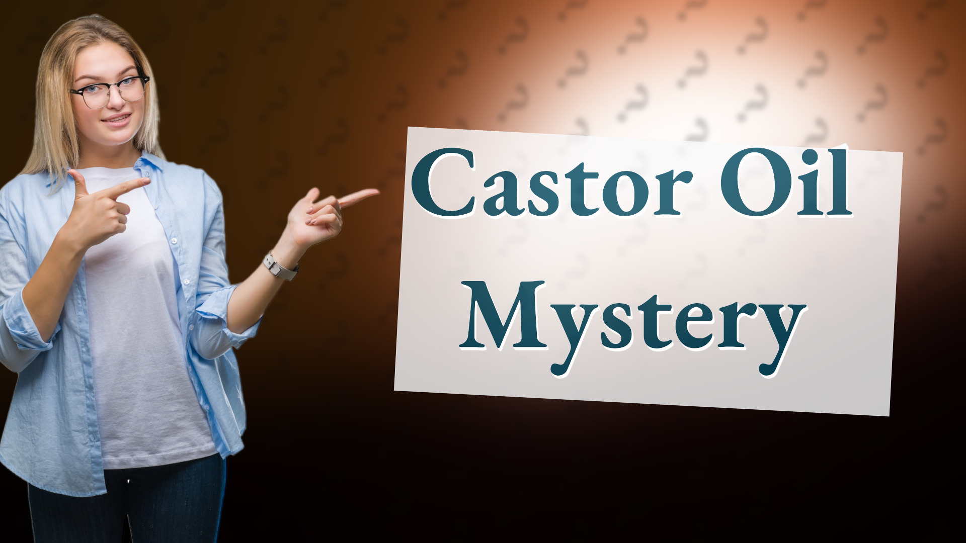 Castor Oil Mystery