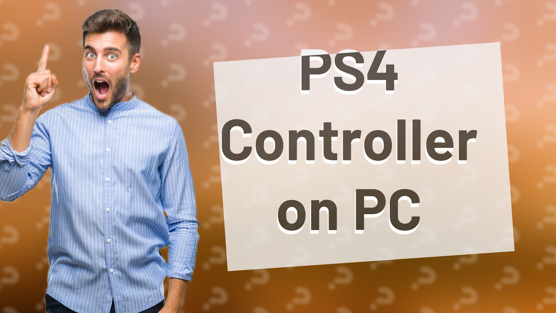 PS4 Controller on PC