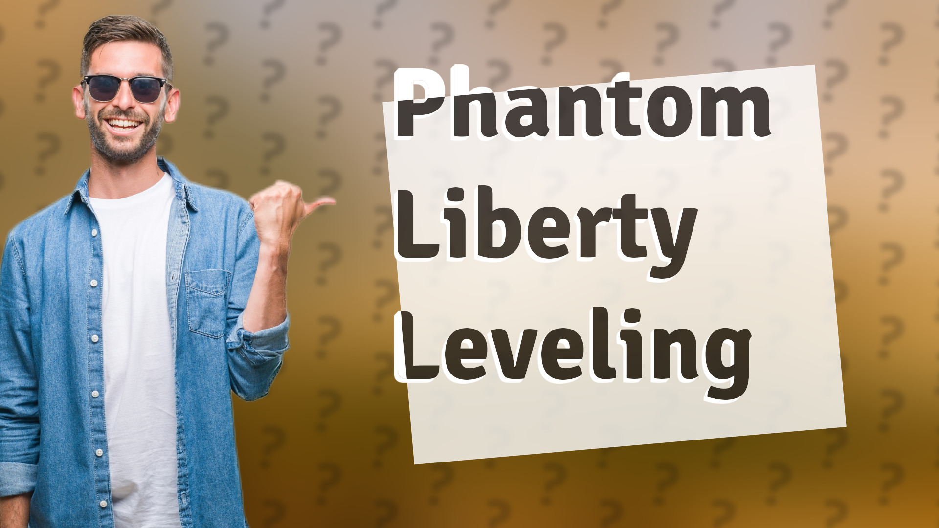 Phantom Liberty Leveling