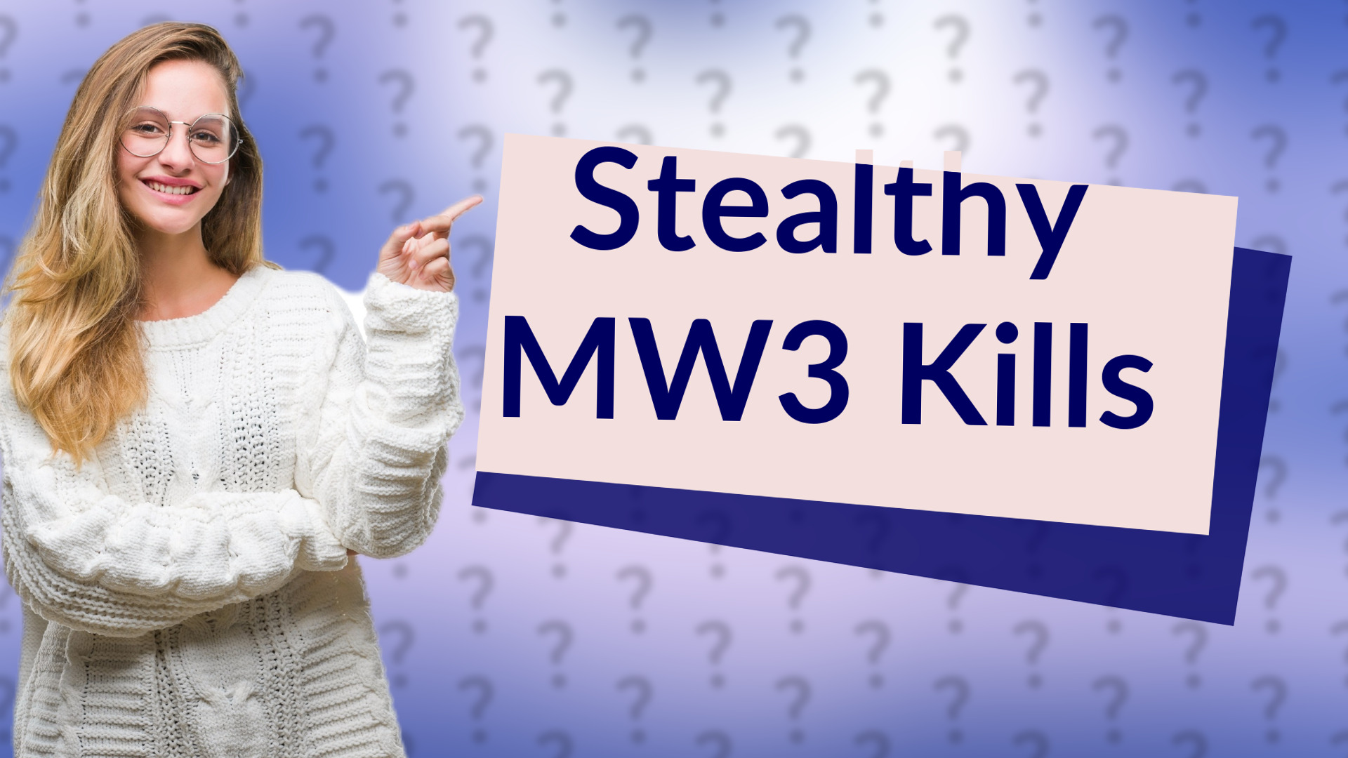 Stealthy MW3 Kills