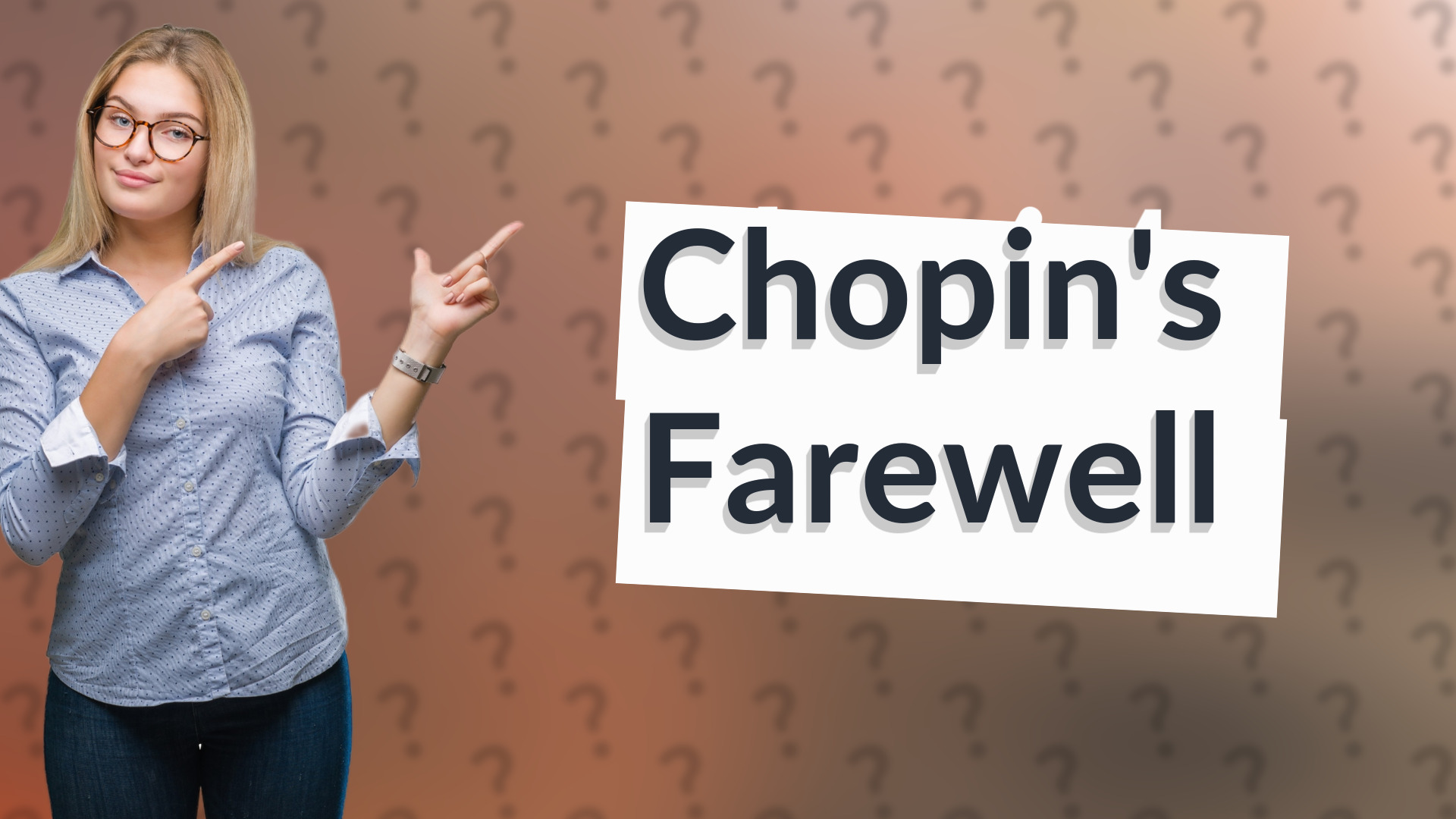 Chopin's Farewell