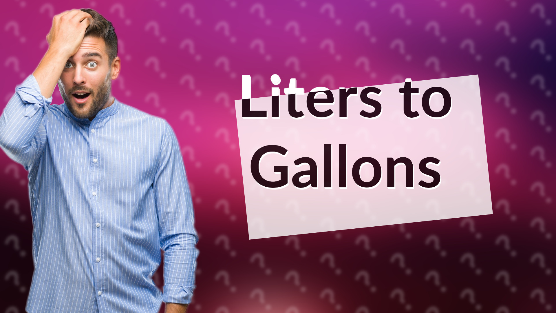 Liters to Gallons