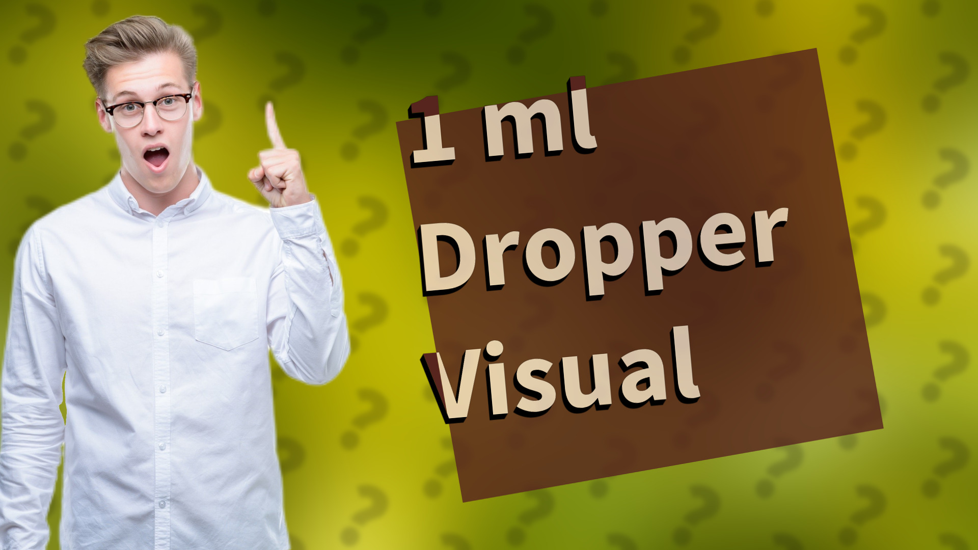 1 ml Dropper Visual
