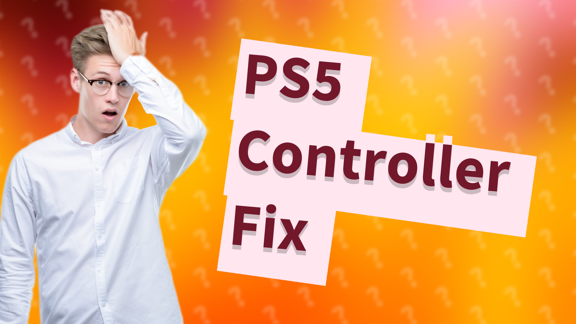 PS5 Controller Fix