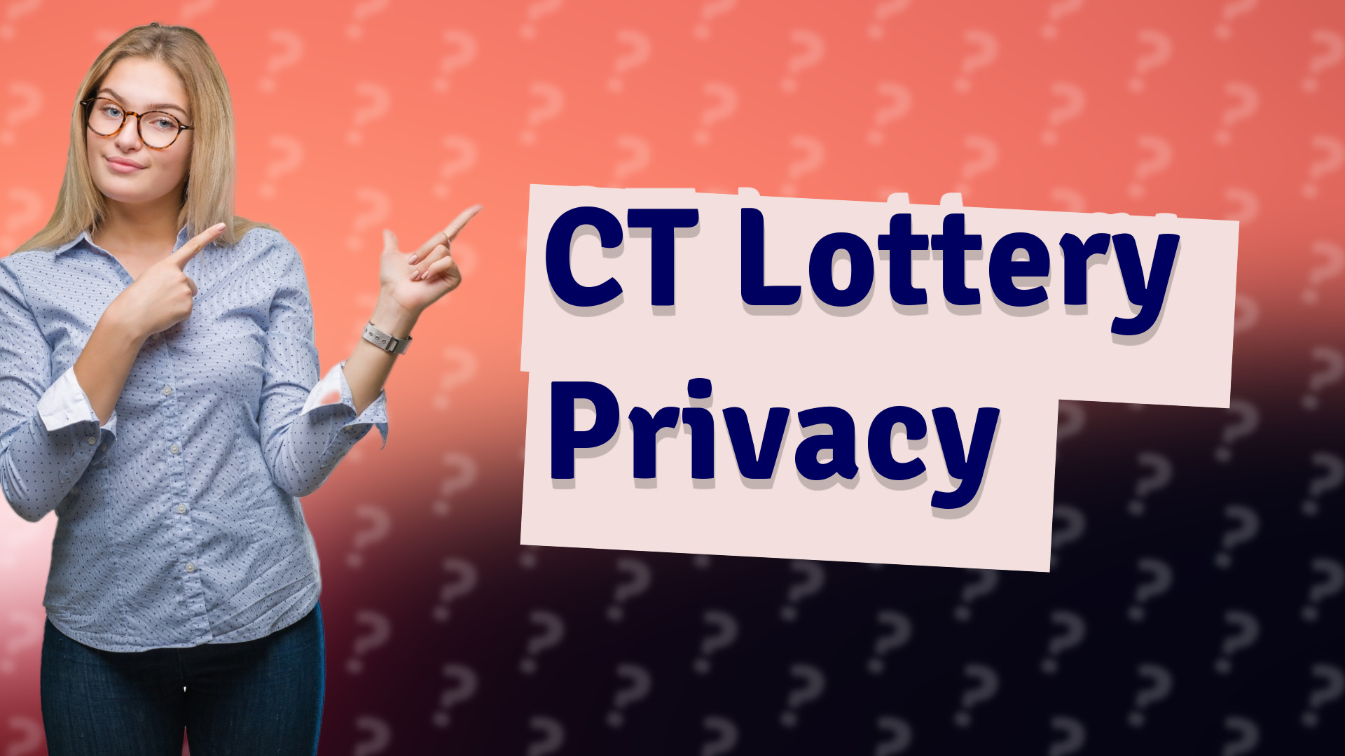 CT Lottery Privacy