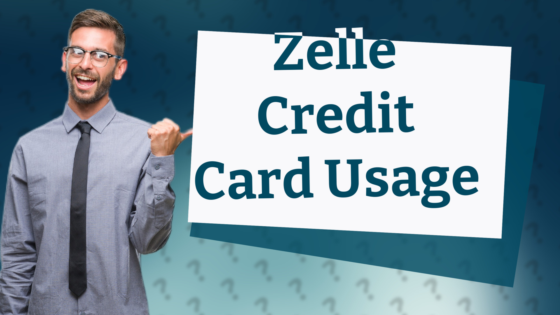 Zelle Credit Card Usage