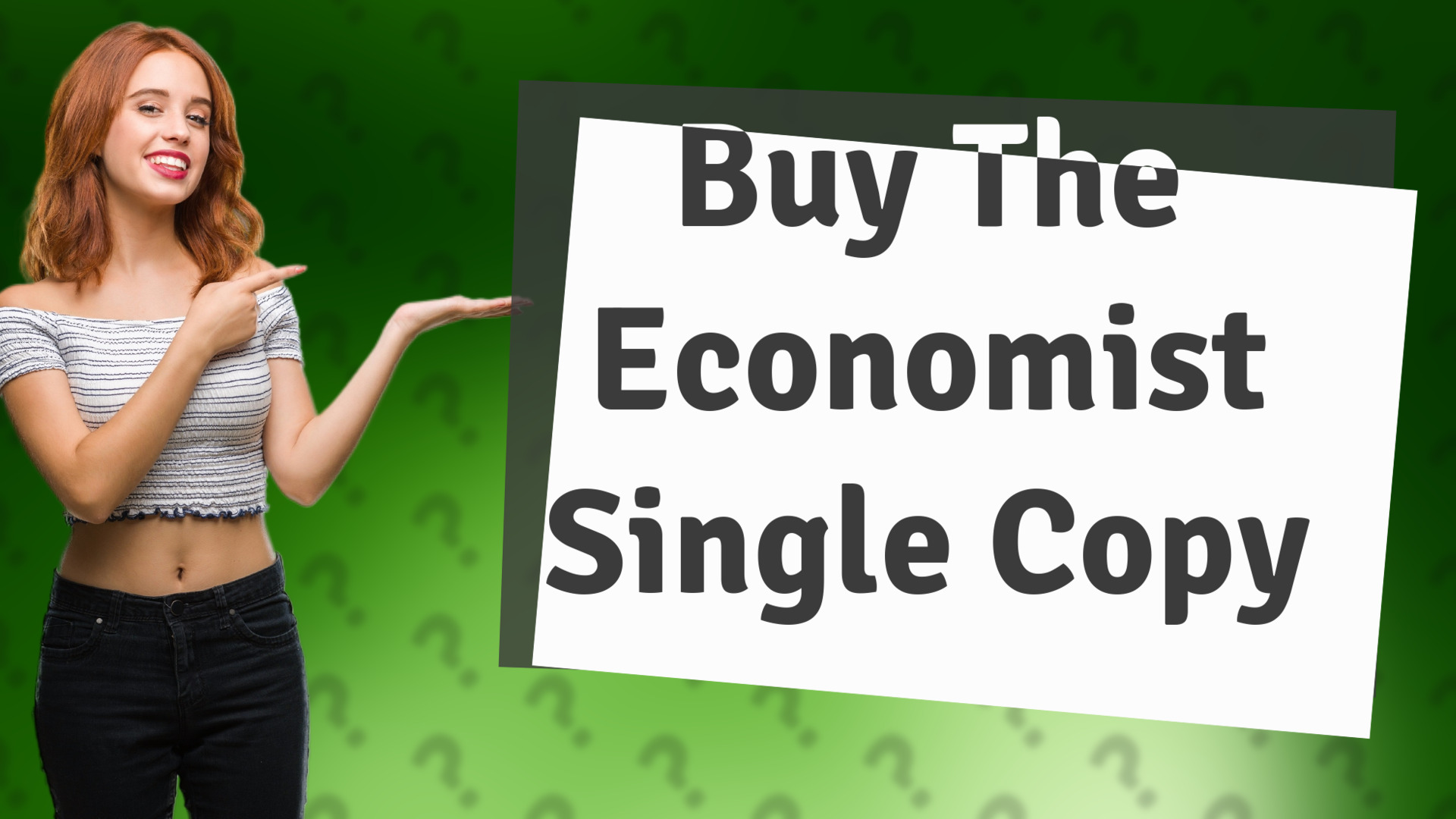 Buy The Economist Single Copy