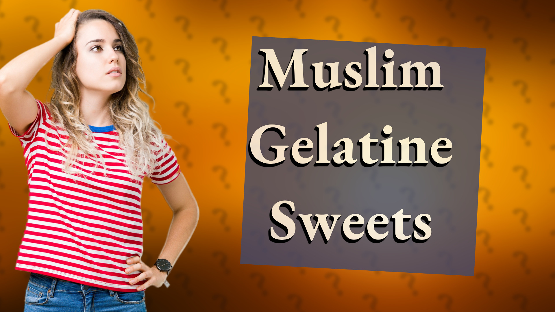 Muslim Gelatine Sweets