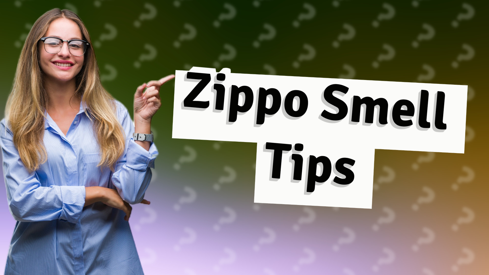 Zippo Smell Tips