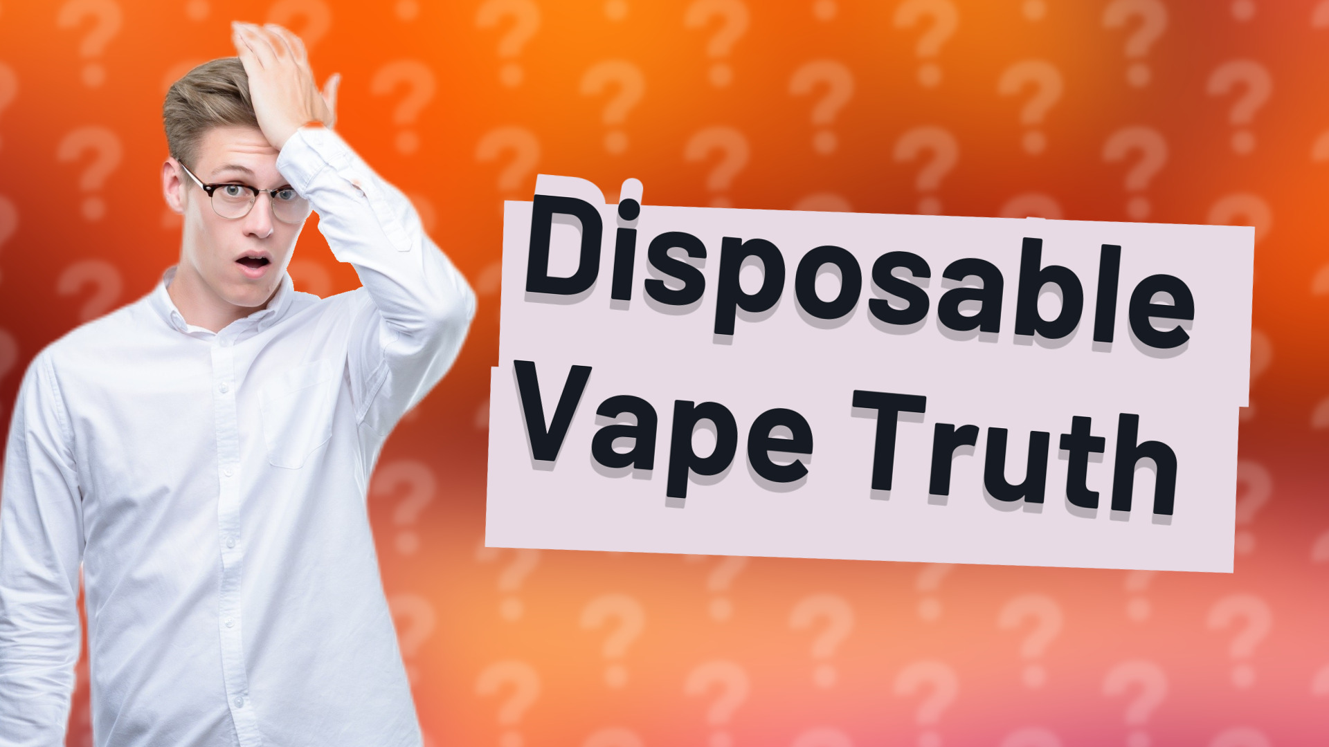Disposable Vape Truth