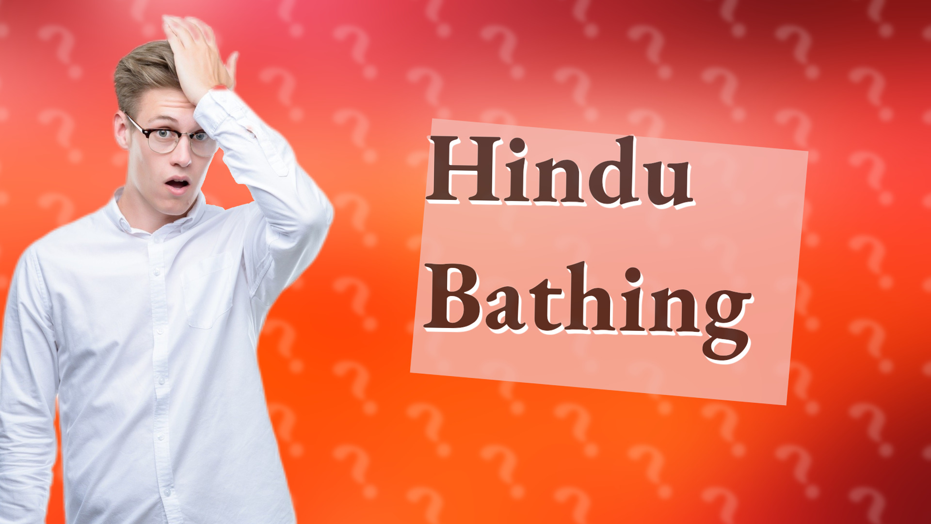 Hindu Bathing