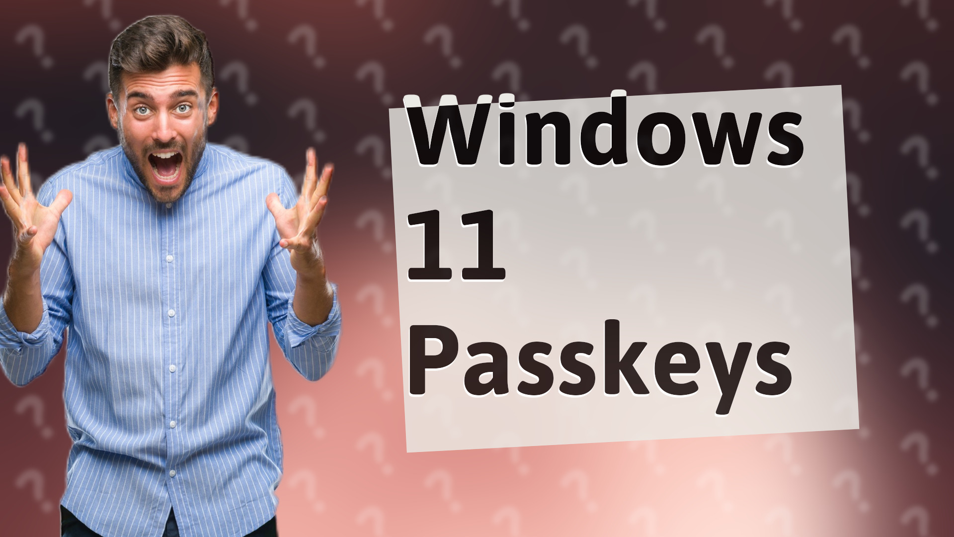 Windows 11 Passkeys