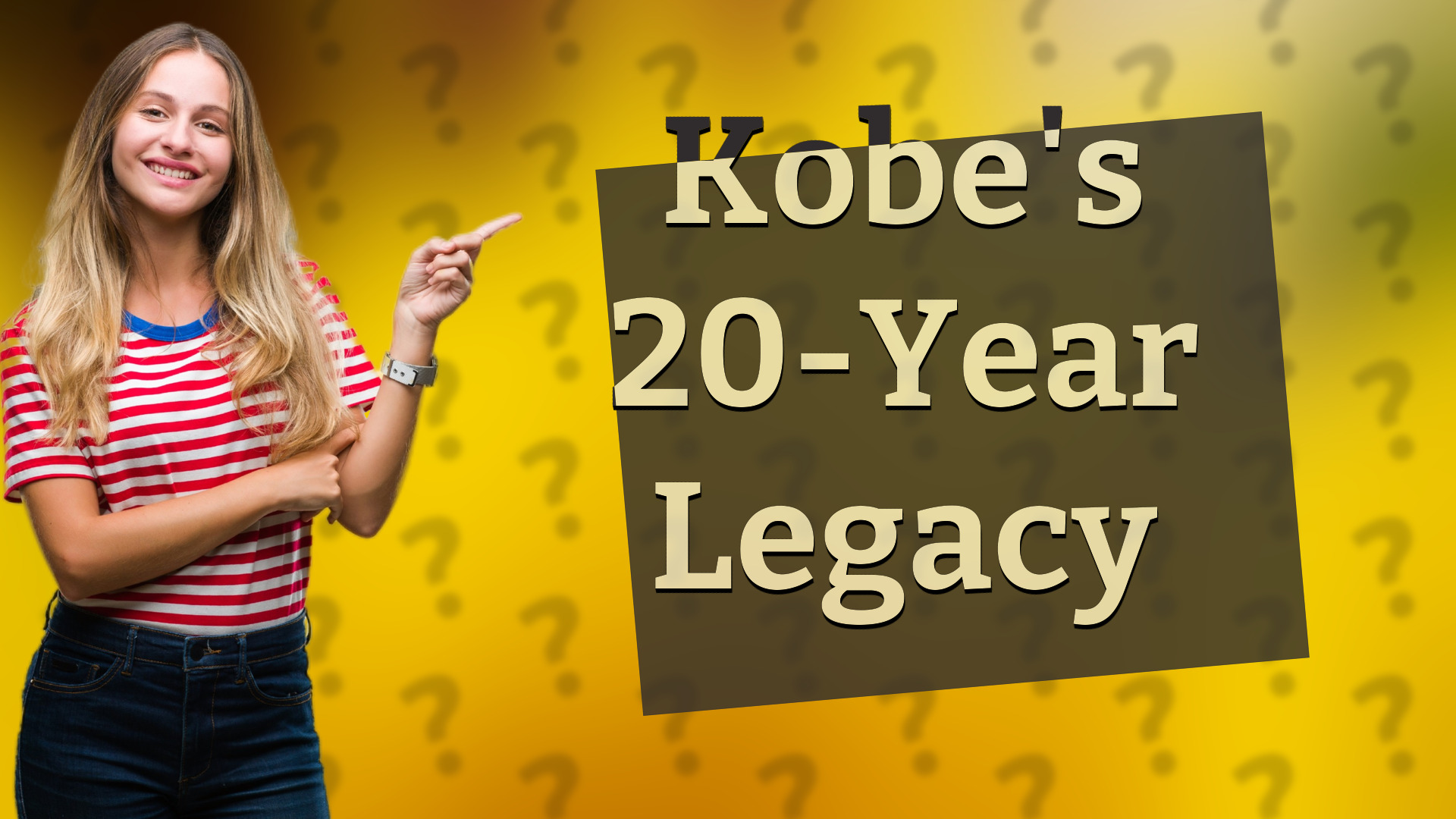 Kobe's 20-Year Legacy
