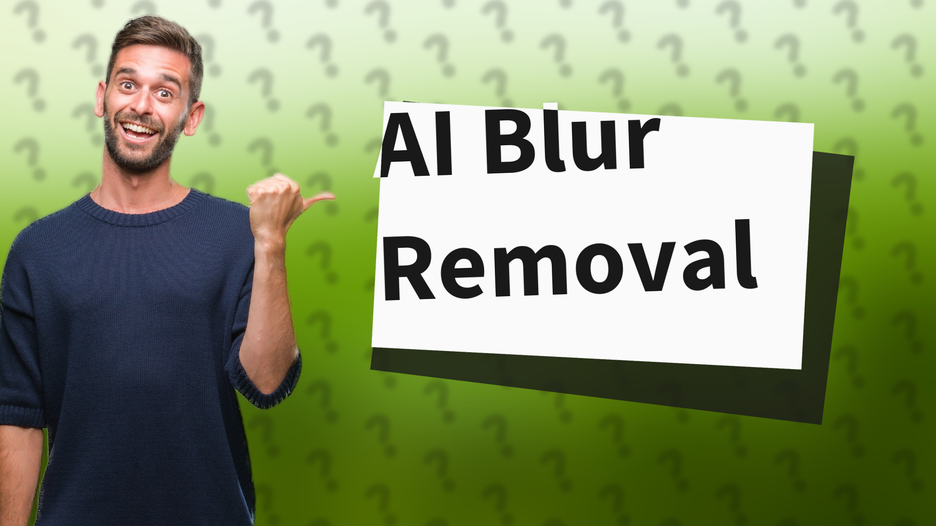 AI Blur Removal