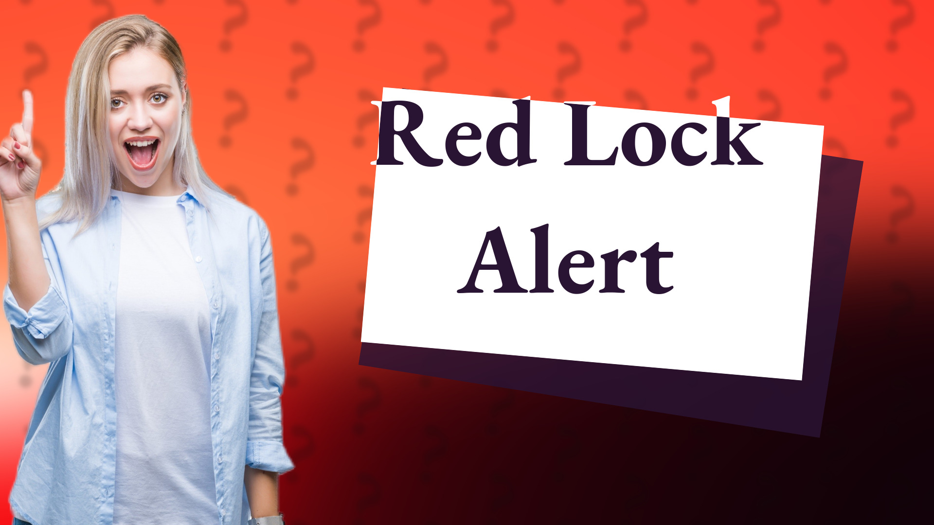 Red Lock Alert