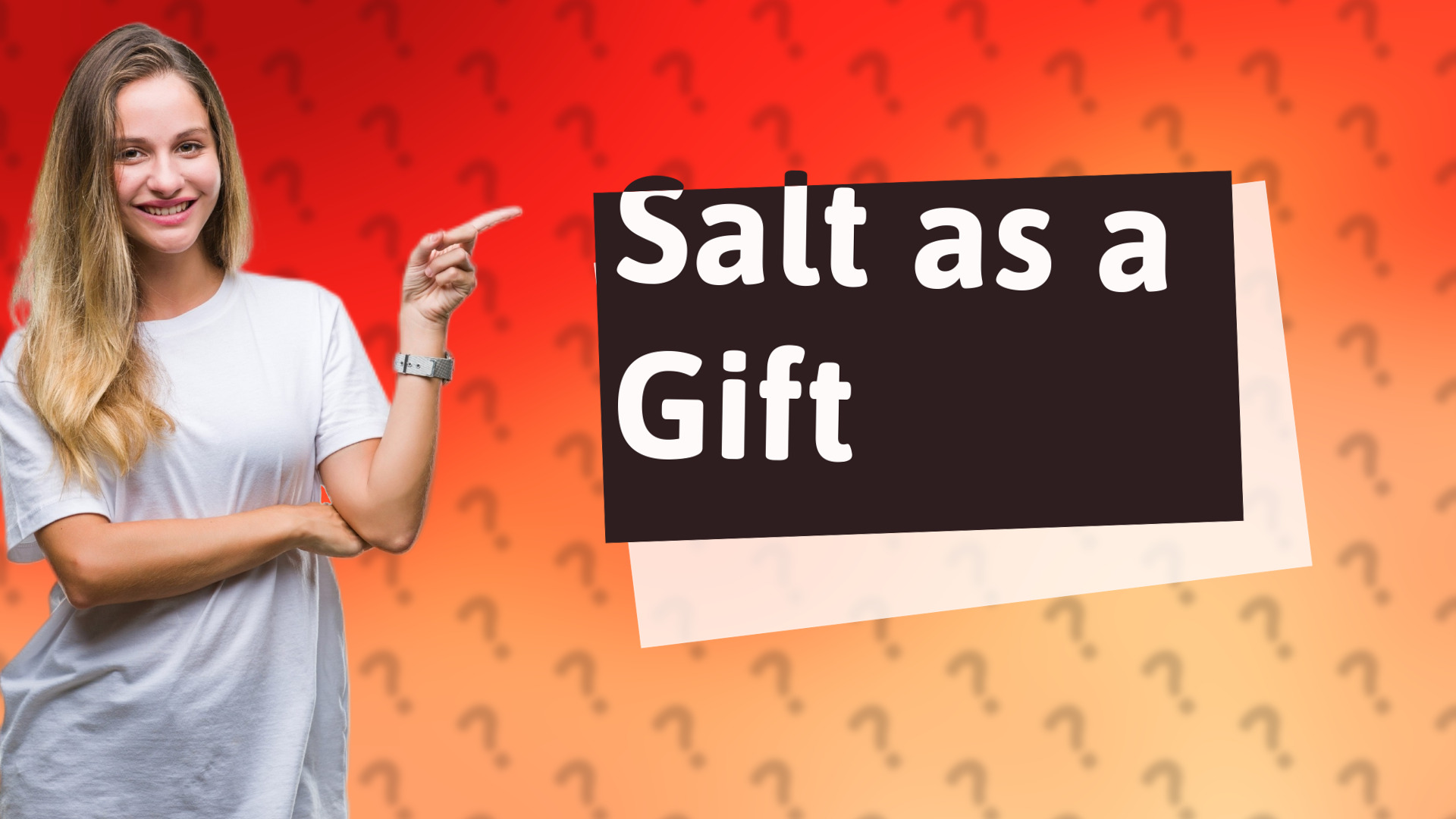Salt as a Gift